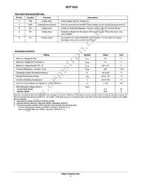NCP1522ASNT1G Datasheet Page 3