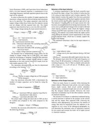 NCP1575DR2G Datasheet Page 12