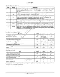 NCP1580DR2G Datasheet Page 3