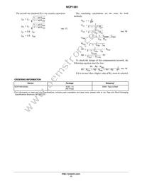 NCP1581DR2G Datasheet Page 13