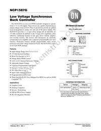 NCP1587GDR2G Datasheet Cover