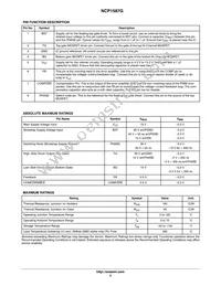 NCP1587GDR2G Datasheet Page 3