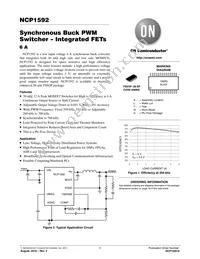 NCP1592PAR2G Datasheet Cover