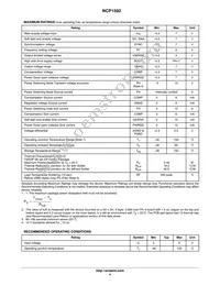 NCP1592PAR2G Datasheet Page 4