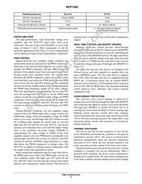 NCP1592PAR2G Datasheet Page 17