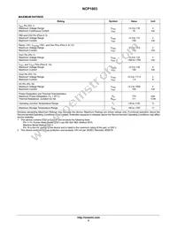 NCP1603D100R2G Datasheet Page 5