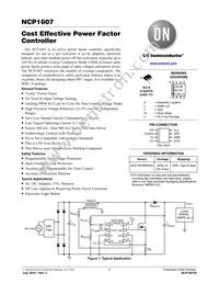 NCP1607BDR2G Datasheet Cover