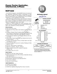 NCP1632DR2G Datasheet Cover