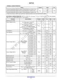 NCP163ASN500T1G Datasheet Page 3