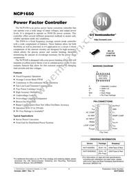 NCP1650DR2 Datasheet Cover