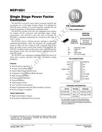 NCP1651DR2 Datasheet Cover