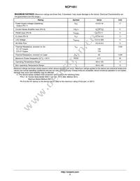 NCP1651DR2 Datasheet Page 3