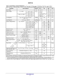 NCP176BMX120TCG Datasheet Page 3