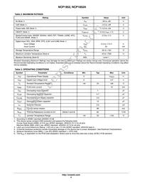 NCP1852AFCCT1G Datasheet Page 4