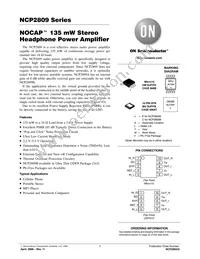 NCP2809BDMR2 Datasheet Cover