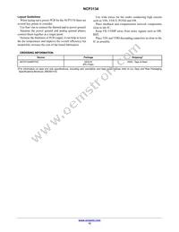 NCP3134MNTXG Datasheet Page 12