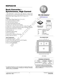 NCP3231BMNTXG Datasheet Cover