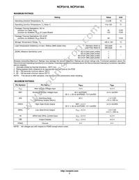 NCP3418DR2 Datasheet Page 3