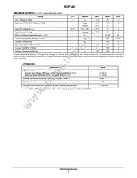 NCP346SN2T1G Datasheet Page 3