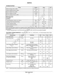 NCP374MU075TXG Datasheet Page 5