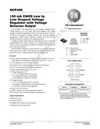 NCP400FCT2G Datasheet Cover