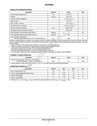 NCP4200MNR2G Datasheet Page 4