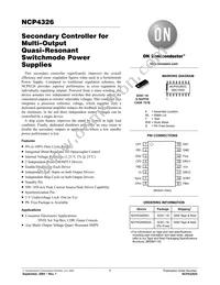 NCP4326DR2G Datasheet Cover