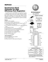 NCP4331DR2G Datasheet Cover