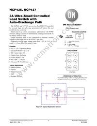 NCP437FCT2G Datasheet Cover