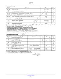 NCP439FCT2G Datasheet Page 3