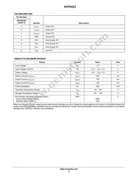 NCP4523G3T1G Datasheet Page 2