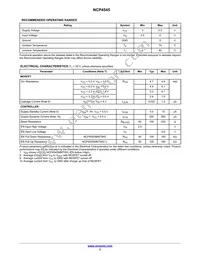 NCP4545IMNTWG-L Datasheet Page 3