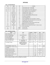 NCP45492XMNTWG Datasheet Page 2