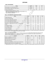 NCP45492XMNTWG Datasheet Page 3