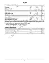 NCP4640H080T1G Datasheet Page 3