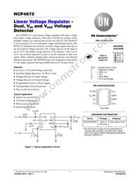 NCP4672DR2G Datasheet Cover