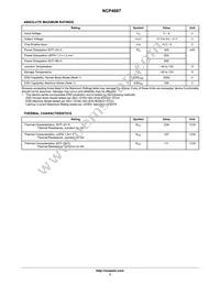 NCP4687DSN25T1G Datasheet Page 3