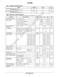 NCP4688DSN33T1G Datasheet Page 3