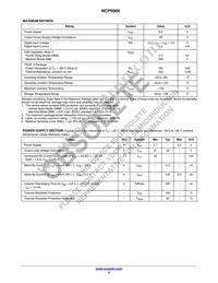 NCP5005SNT1G Datasheet Page 4