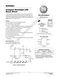 NCP5007SNT1 Datasheet Cover