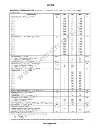 NCP512SQ33T1 Datasheet Page 3