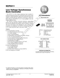 NCP5211BDR2G Datasheet Cover