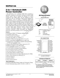 NCP5214AMNR2G Datasheet Cover