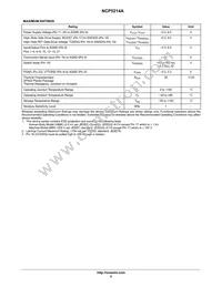 NCP5214AMNR2G Datasheet Page 5