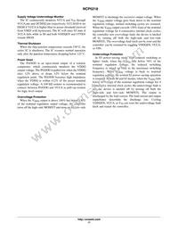 NCP5218MNR2G Datasheet Page 17