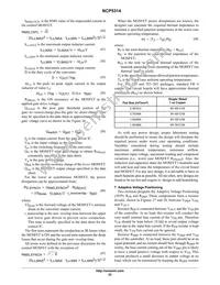 NCP5314FTR2G Datasheet Page 22