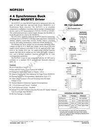 NCP5351DR2G Datasheet Cover