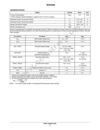 NCP5358MNTXG Datasheet Page 5