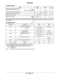 NCP5359AMNR2G Datasheet Page 4