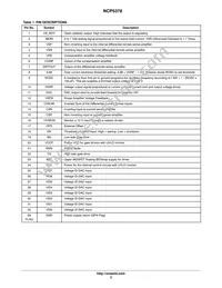 NCP5378MNR2G Datasheet Page 3